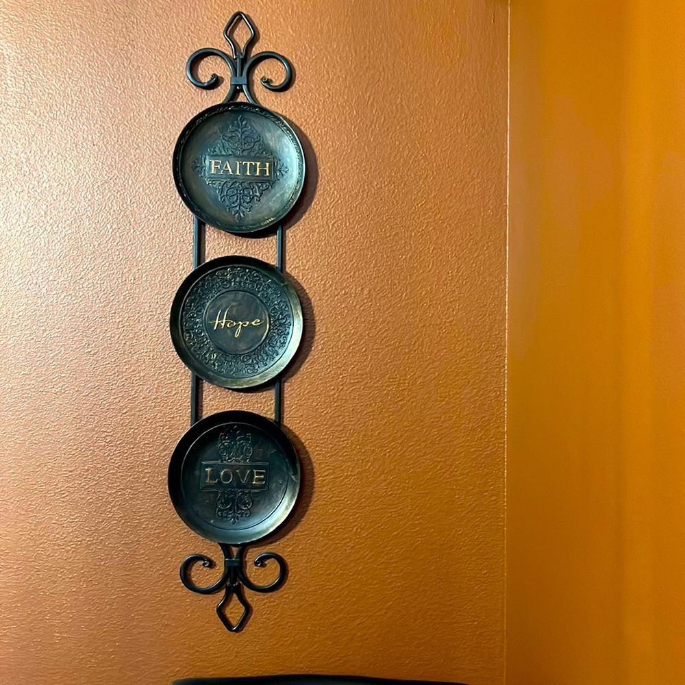 Bronze wall decor